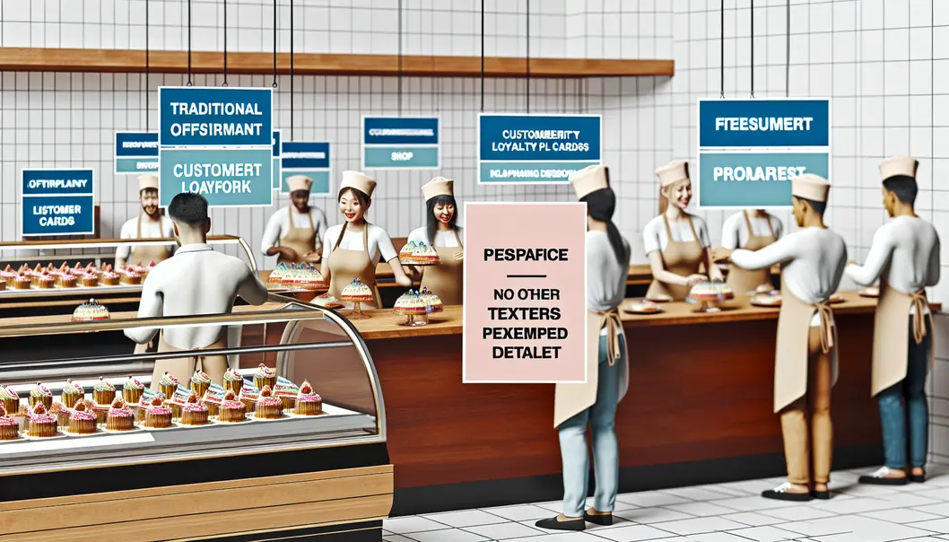 A restaurant owner engaging with customers to understand their preferences.